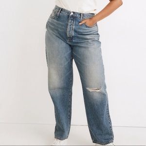 Madewell Dadjean in Duane wash: Ripped edition size 31 EUC